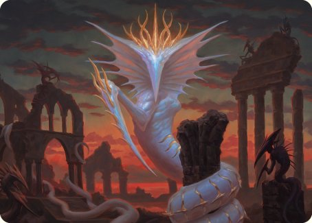 Sliver Gravemother Art Card [Commander Masters Art Series] MTG Single Magic: The Gathering    | Red Claw Gaming