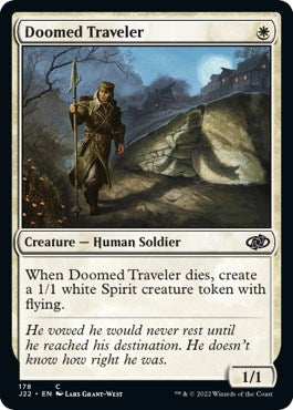 Doomed Traveler [Jumpstart 2022] MTG Single Magic: The Gathering    | Red Claw Gaming