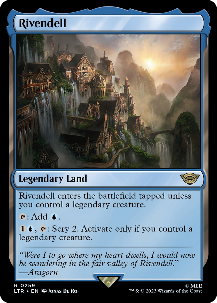 Rivendell [The Lord of the Rings: Tales of Middle-Earth] MTG Single Magic: The Gathering    | Red Claw Gaming