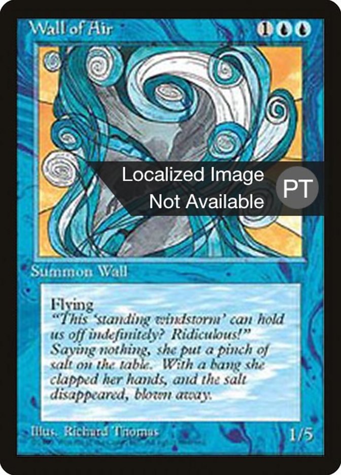 Wall of Air [Fourth Edition (Foreign Black Border)] MTG Single Magic: The Gathering    | Red Claw Gaming