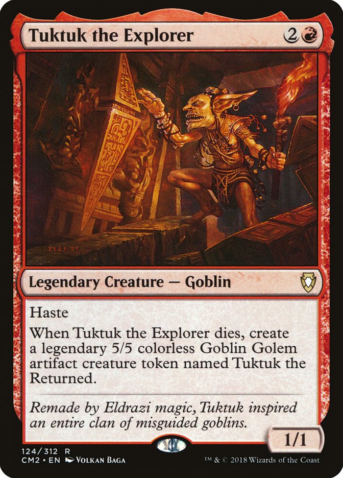 Tuktuk the Explorer [Commander Anthology Volume II] MTG Single Magic: The Gathering    | Red Claw Gaming