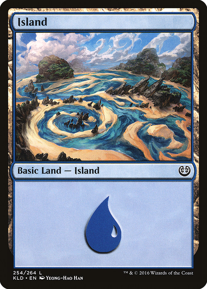 Island (254) [Kaladesh] MTG Single Magic: The Gathering    | Red Claw Gaming