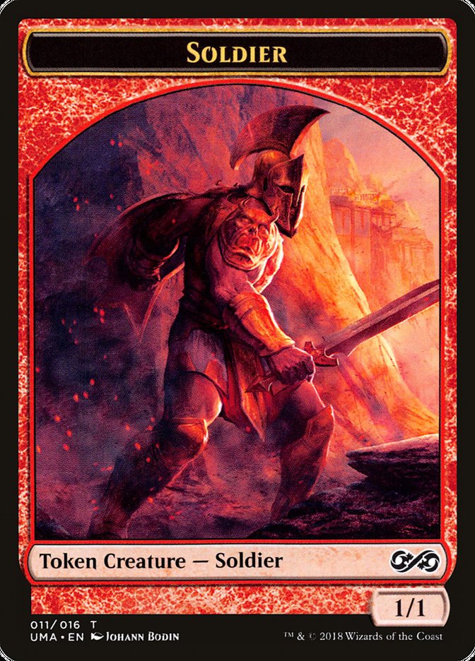 Soldier Token [Ultimate Masters Tokens] MTG Single Magic: The Gathering    | Red Claw Gaming