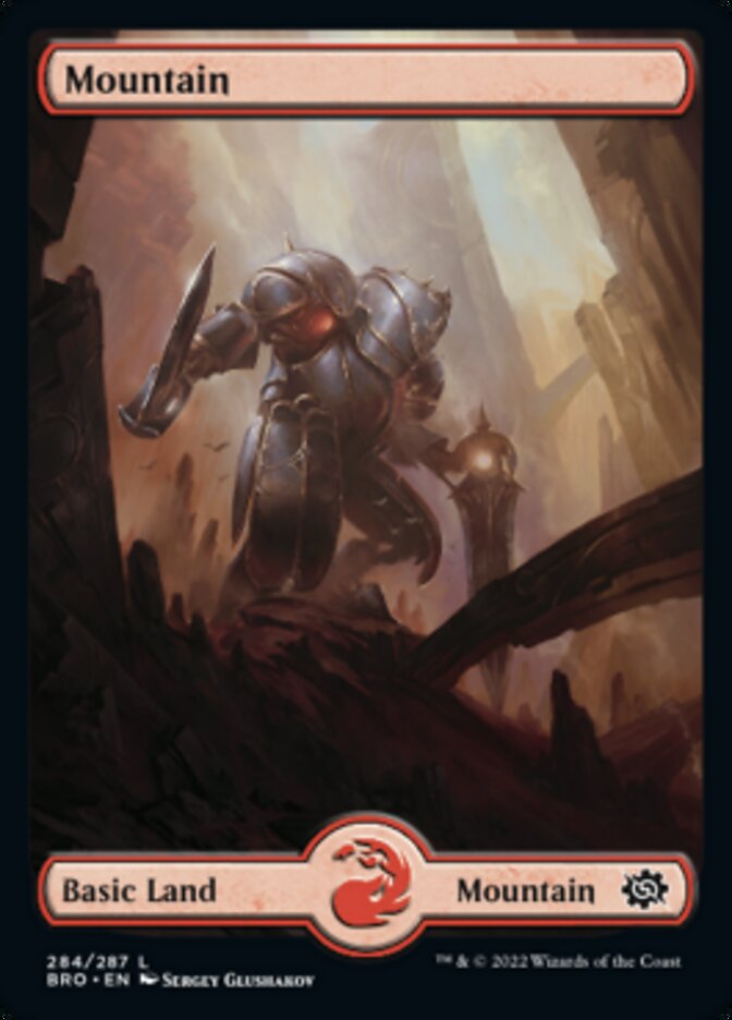 Mountain (284) [The Brothers' War] MTG Single Magic: The Gathering    | Red Claw Gaming