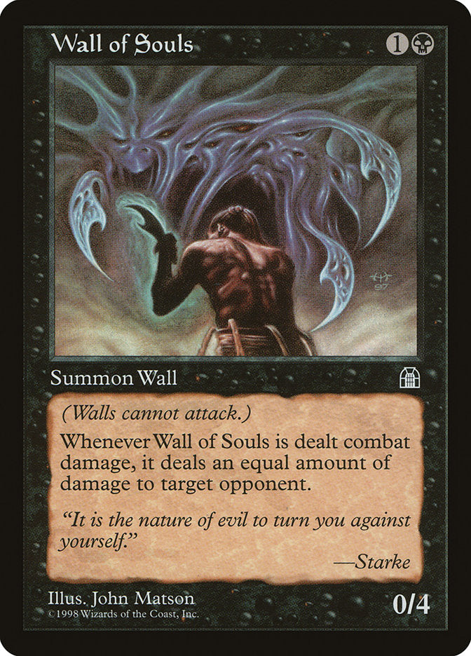 Wall of Souls [Stronghold] MTG Single Magic: The Gathering    | Red Claw Gaming
