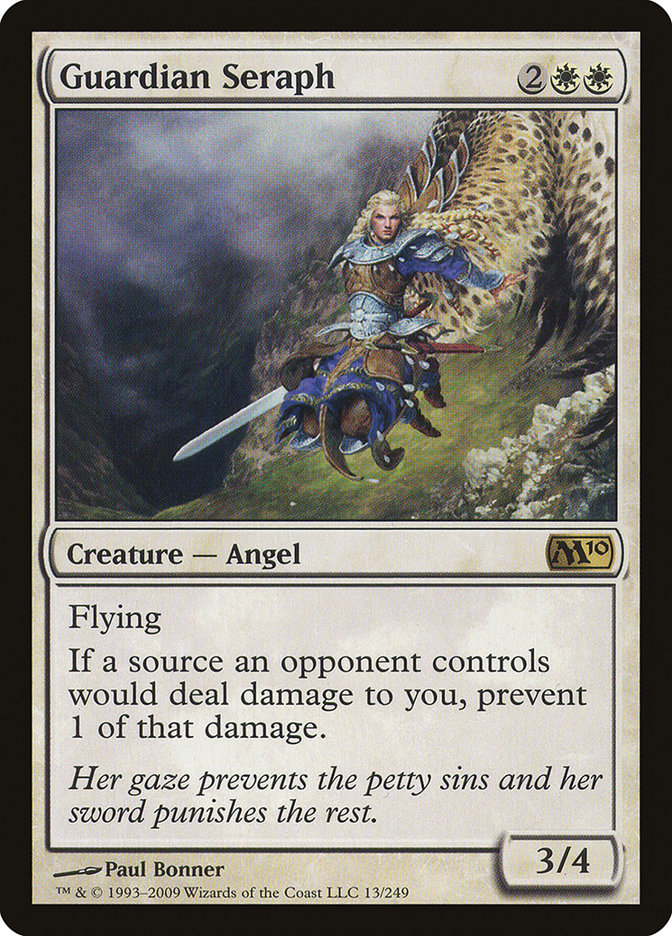 Guardian Seraph [Magic 2010] MTG Single Magic: The Gathering    | Red Claw Gaming