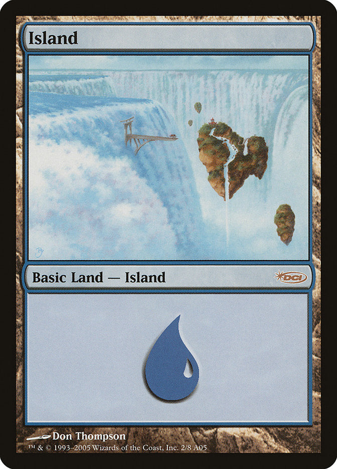 Island (2) [Arena League 2005] MTG Single Magic: The Gathering    | Red Claw Gaming
