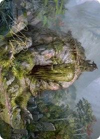 Gnottvold Slumbermound Art Card (Gold-Stamped Signature) [Kaldheim Art Series] MTG Single Magic: The Gathering    | Red Claw Gaming