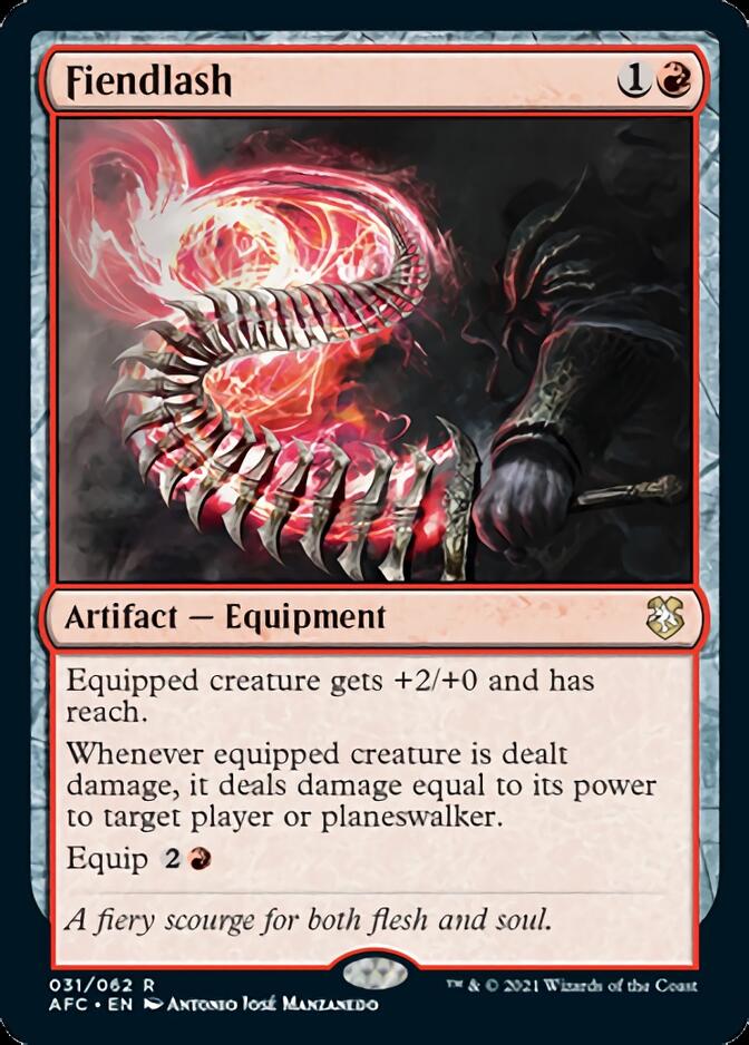 Fiendlash [Dungeons & Dragons: Adventures in the Forgotten Realms Commander] MTG Single Magic: The Gathering    | Red Claw Gaming