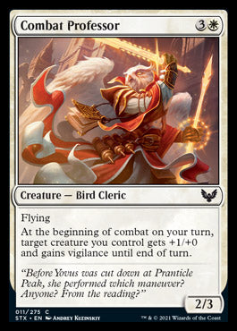 Combat Professor (011/275) [Strixhaven: School of Mages] MTG Single Magic: The Gathering    | Red Claw Gaming