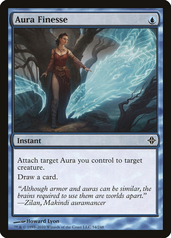 Aura Finesse [Rise of the Eldrazi] MTG Single Magic: The Gathering    | Red Claw Gaming