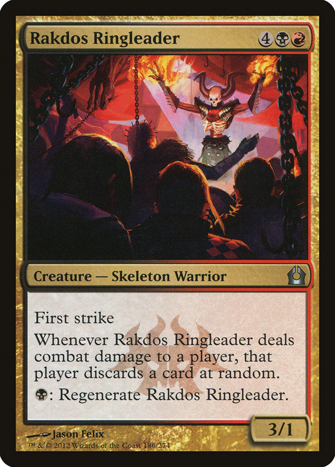 Rakdos Ringleader [Return to Ravnica] MTG Single Magic: The Gathering    | Red Claw Gaming