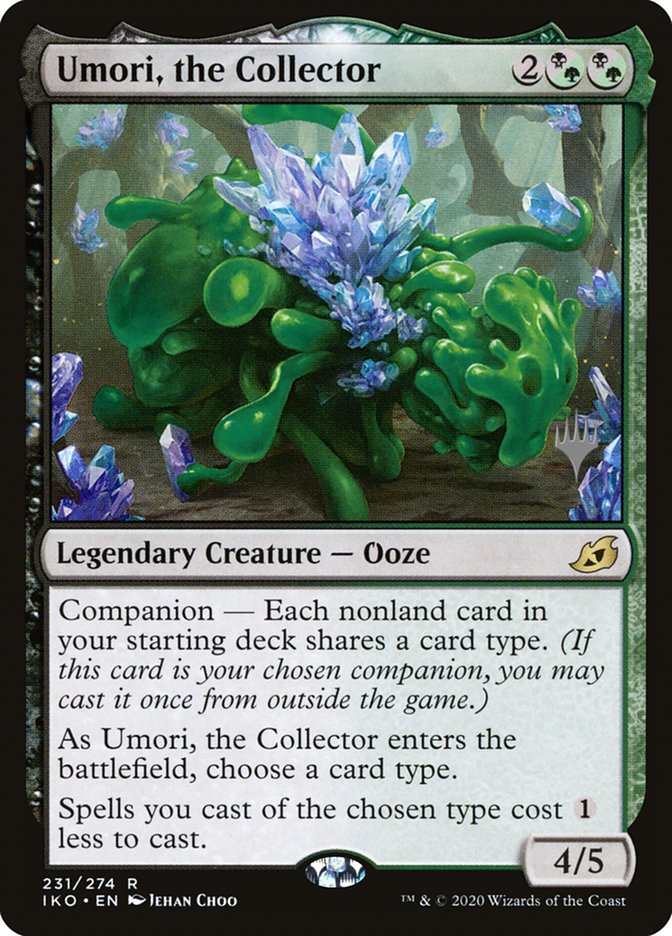 Umori, the Collector (Promo Pack) [Ikoria: Lair of Behemoths Promos] MTG Single Magic: The Gathering    | Red Claw Gaming