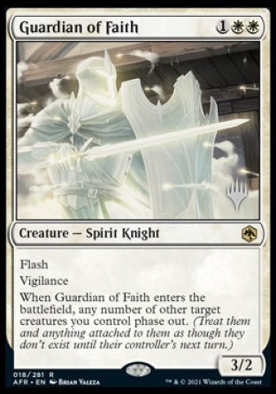 Guardian of Faith (Promo Pack) [Dungeons & Dragons: Adventures in the Forgotten Realms Promos] MTG Single Magic: The Gathering    | Red Claw Gaming