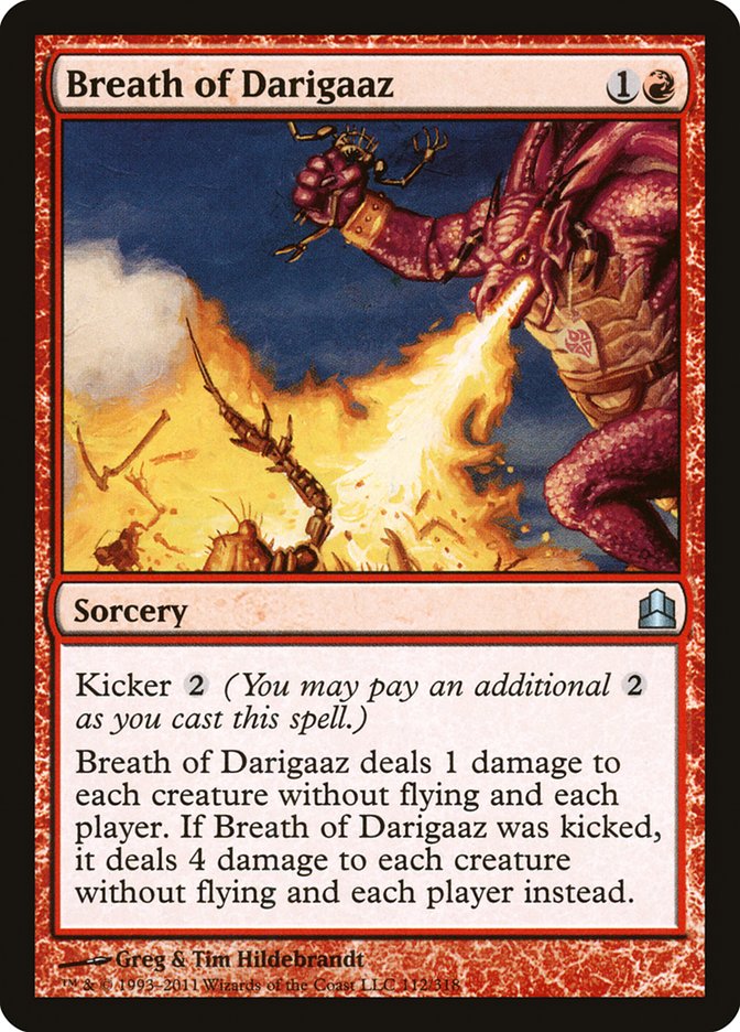 Breath of Darigaaz [Commander 2011] MTG Single Magic: The Gathering    | Red Claw Gaming