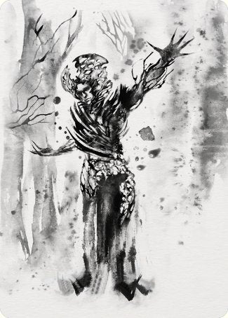 Rustvine Cultivator Art Card [Phyrexia: All Will Be One Art Series] MTG Single Magic: The Gathering    | Red Claw Gaming