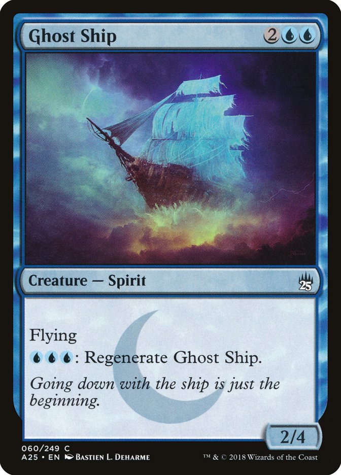 Ghost Ship [Masters 25] MTG Single Magic: The Gathering    | Red Claw Gaming