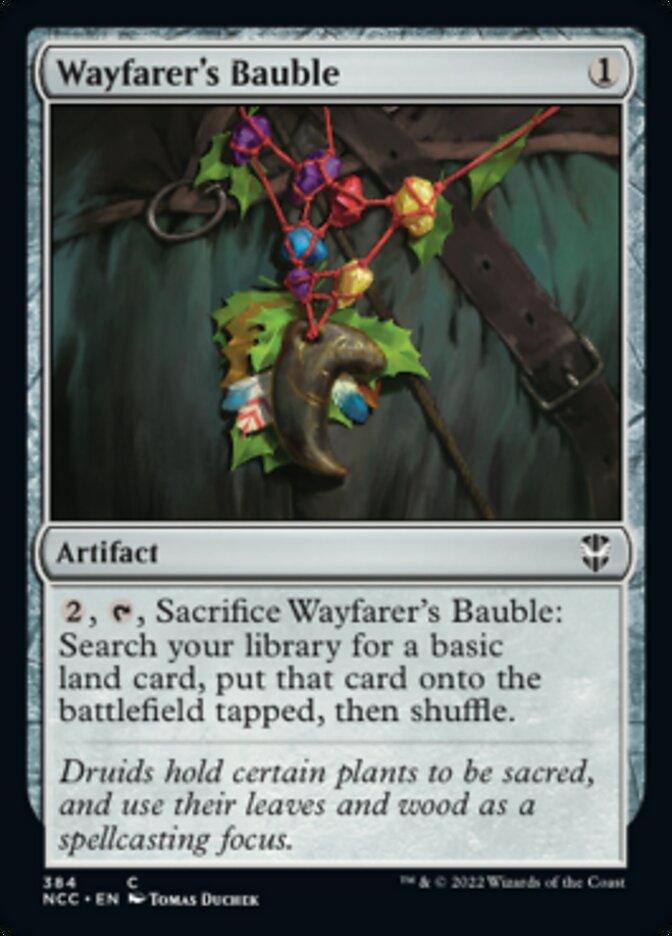 Wayfarer's Bauble [Streets of New Capenna Commander] MTG Single Magic: The Gathering    | Red Claw Gaming