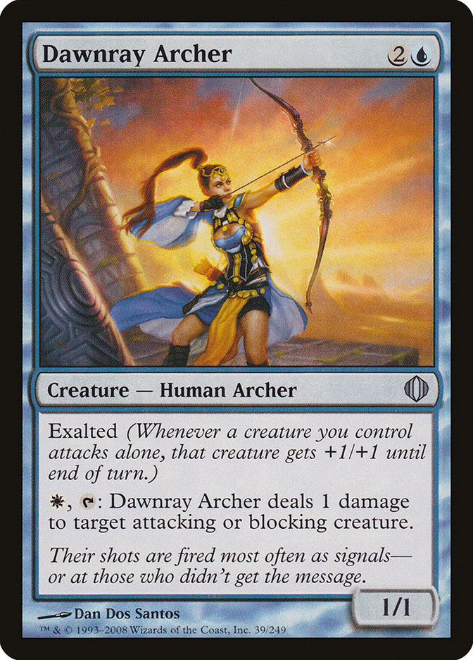 Dawnray Archer [Shards of Alara] MTG Single Magic: The Gathering    | Red Claw Gaming