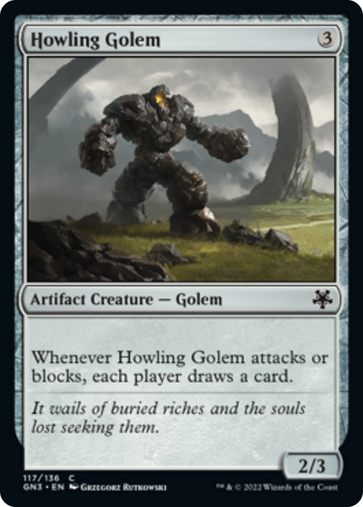 Howling Golem [Game Night: Free-for-All] MTG Single Magic: The Gathering    | Red Claw Gaming