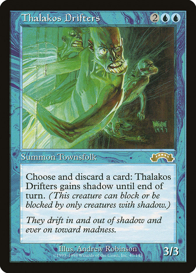 Thalakos Drifters [Exodus] MTG Single Magic: The Gathering    | Red Claw Gaming