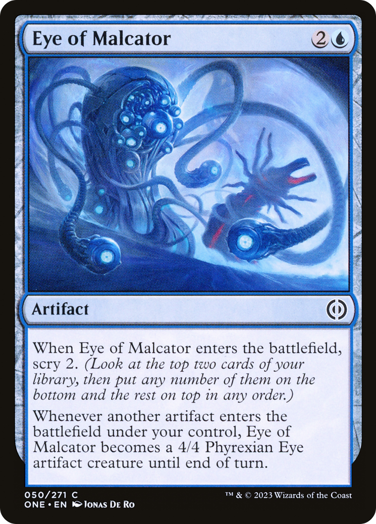 Eye of Malcator [Phyrexia: All Will Be One] MTG Single Magic: The Gathering    | Red Claw Gaming