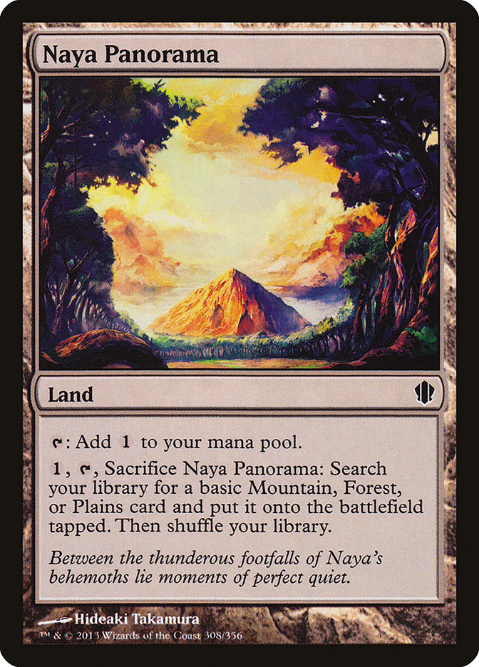 Naya Panorama [Commander 2013] MTG Single Magic: The Gathering    | Red Claw Gaming