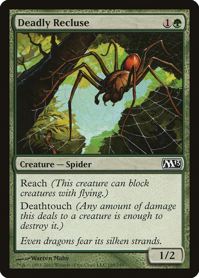 Deadly Recluse [Magic 2013] MTG Single Magic: The Gathering    | Red Claw Gaming