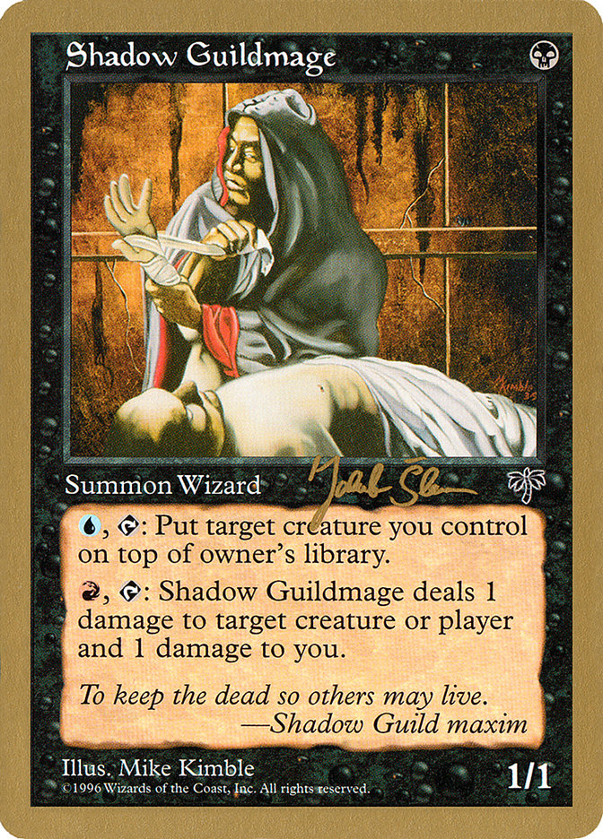 Shadow Guildmage (Jakub Slemr) [World Championship Decks 1997] MTG Single Magic: The Gathering    | Red Claw Gaming