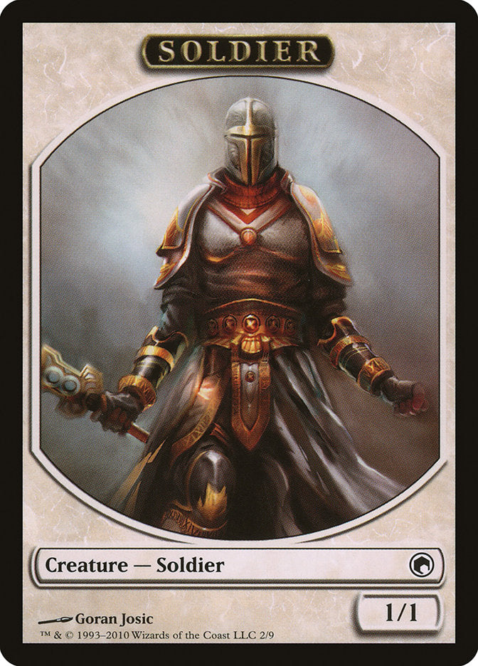 Soldier Token [Scars of Mirrodin Tokens] MTG Single Magic: The Gathering    | Red Claw Gaming