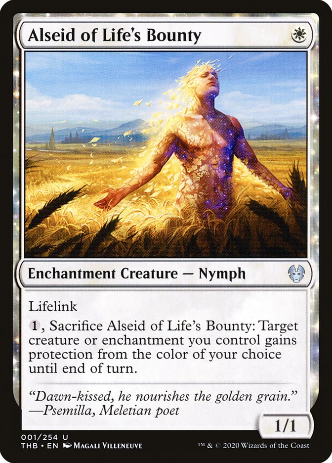 Alseid of Life's Bounty [Theros Beyond Death] MTG Single Magic: The Gathering    | Red Claw Gaming