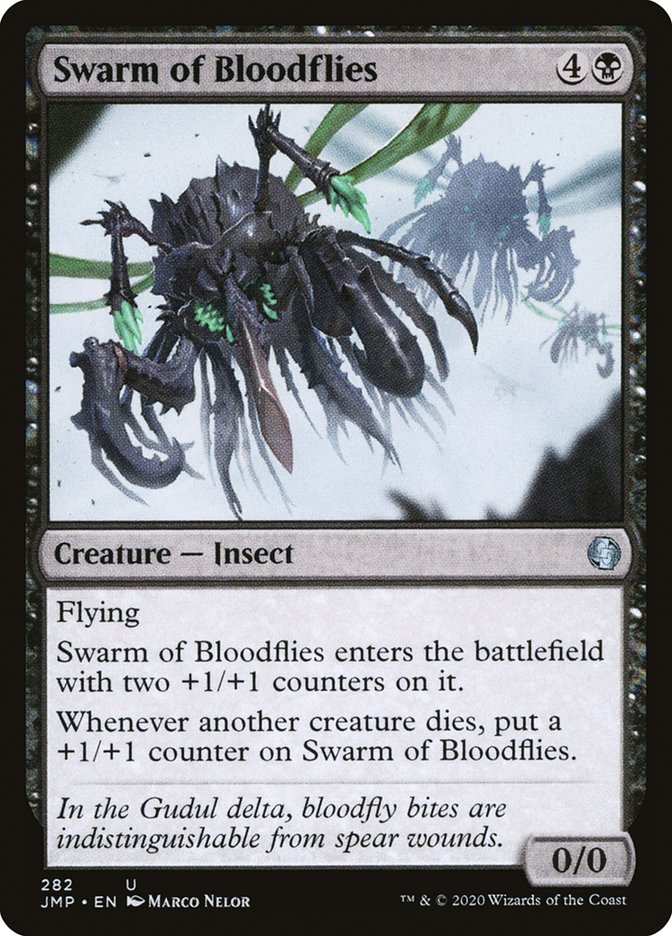 Swarm of Bloodflies [Jumpstart] MTG Single Magic: The Gathering    | Red Claw Gaming