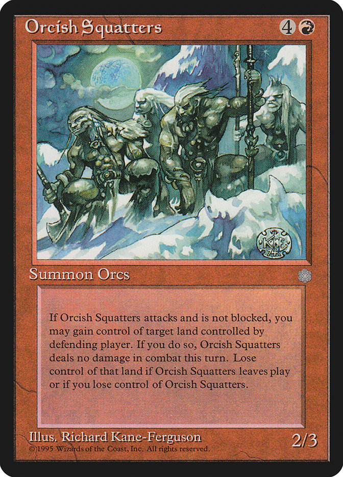 Orcish Squatters [Ice Age] MTG Single Magic: The Gathering    | Red Claw Gaming