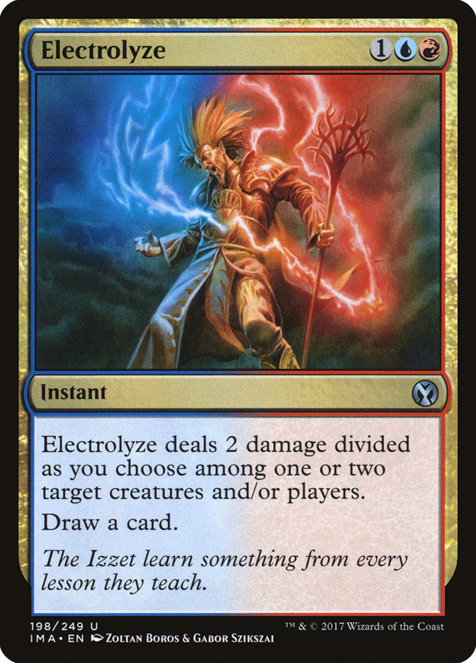 Electrolyze [Iconic Masters] MTG Single Magic: The Gathering    | Red Claw Gaming