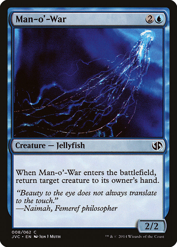 Man-o'-War [Duel Decks Anthology] MTG Single Magic: The Gathering    | Red Claw Gaming