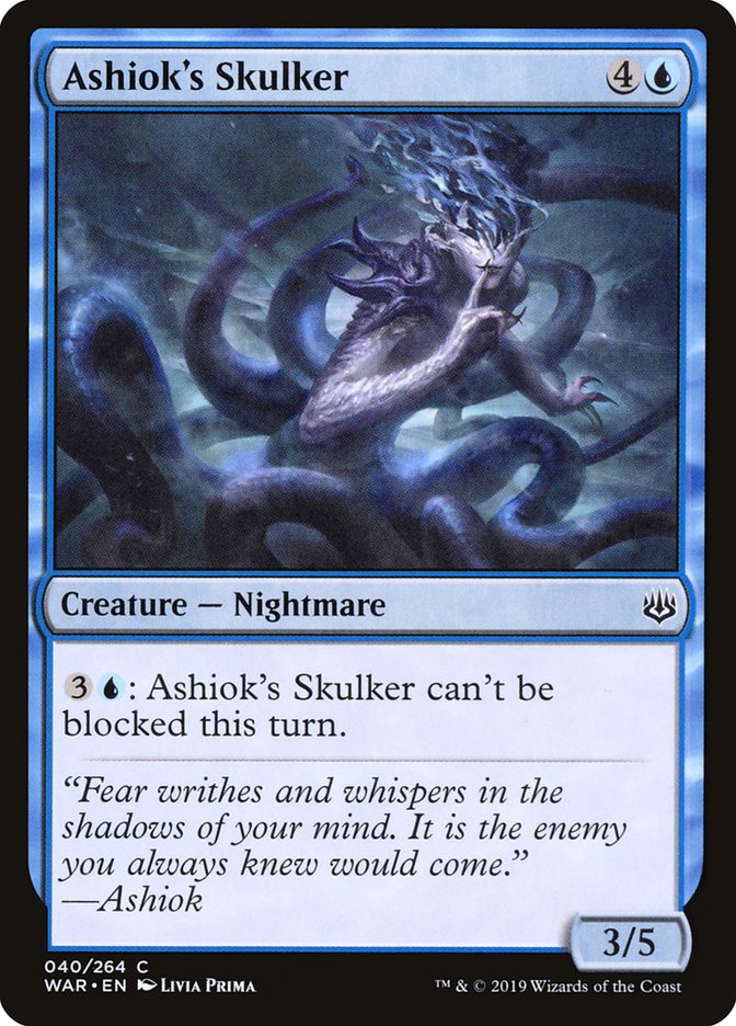 Ashiok's Skulker [War of the Spark] MTG Single Magic: The Gathering    | Red Claw Gaming