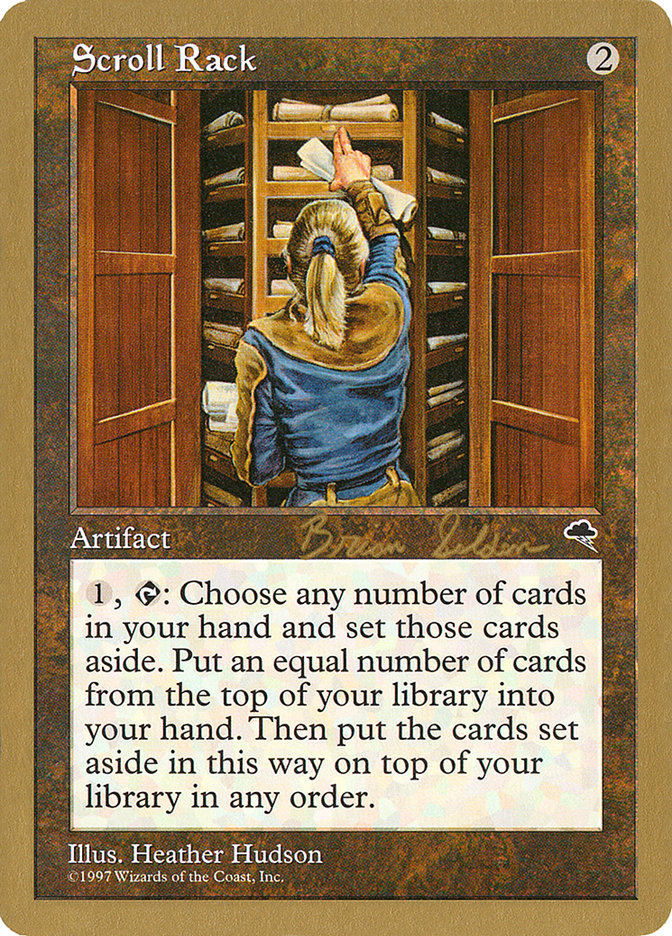 Scroll Rack (Brian Selden) [World Championship Decks 1998] MTG Single Magic: The Gathering    | Red Claw Gaming