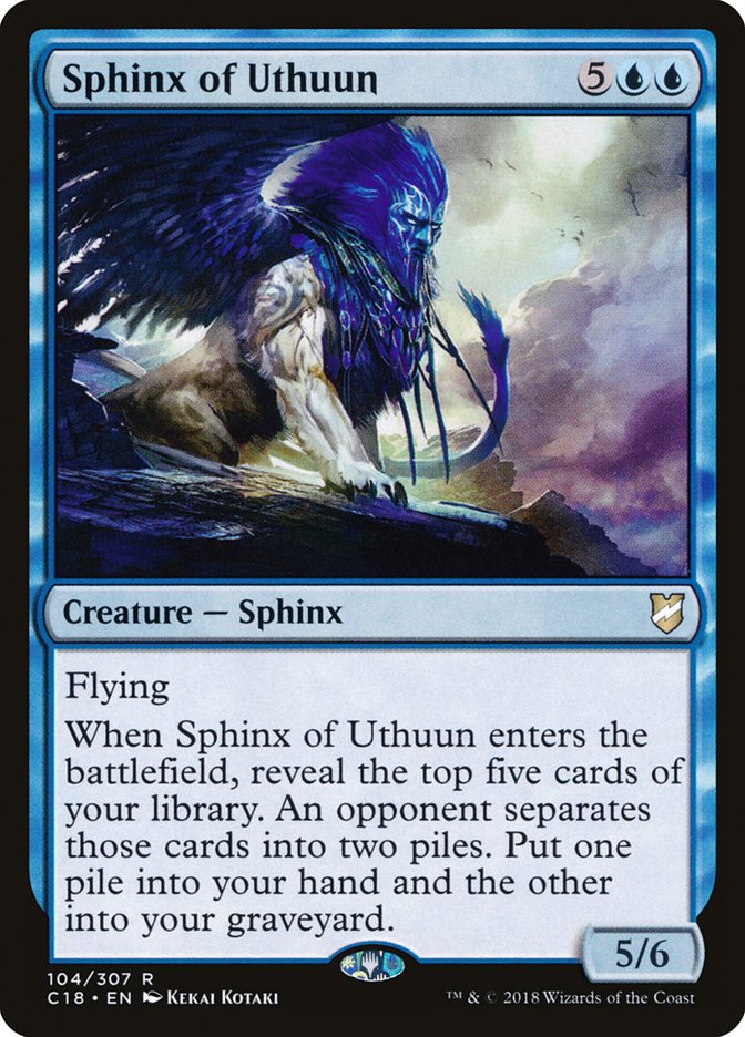 Sphinx of Uthuun [Commander 2018] MTG Single Magic: The Gathering    | Red Claw Gaming