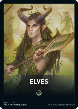 Elves Theme Card [Jumpstart 2022 Front Cards] MTG Single Magic: The Gathering    | Red Claw Gaming