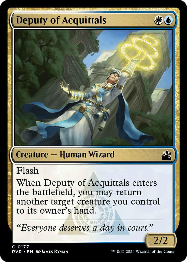 Deputy of Acquittals [Ravnica Remastered] MTG Single Magic: The Gathering    | Red Claw Gaming