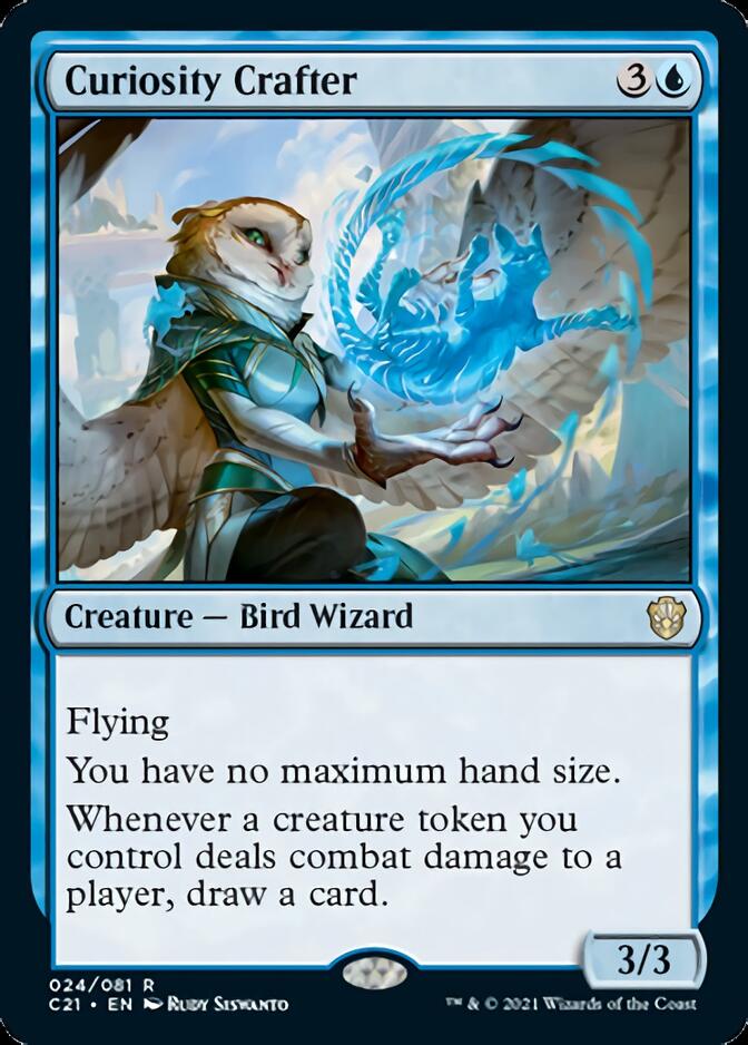 Curiosity Crafter [Commander 2021] MTG Single Magic: The Gathering    | Red Claw Gaming