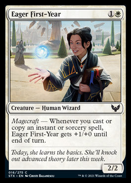 Eager First-Year [Strixhaven: School of Mages] MTG Single Magic: The Gathering    | Red Claw Gaming
