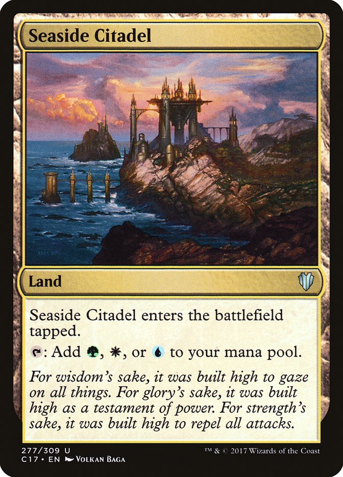 Seaside Citadel [Commander 2017] MTG Single Magic: The Gathering    | Red Claw Gaming
