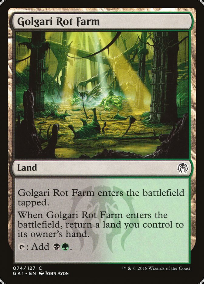 Golgari Rot Farm [Guilds of Ravnica Guild Kit] MTG Single Magic: The Gathering    | Red Claw Gaming