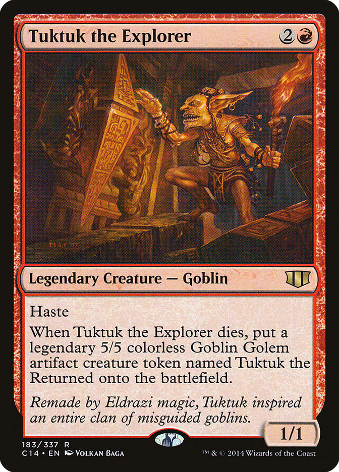 Tuktuk the Explorer [Commander 2014] MTG Single Magic: The Gathering    | Red Claw Gaming