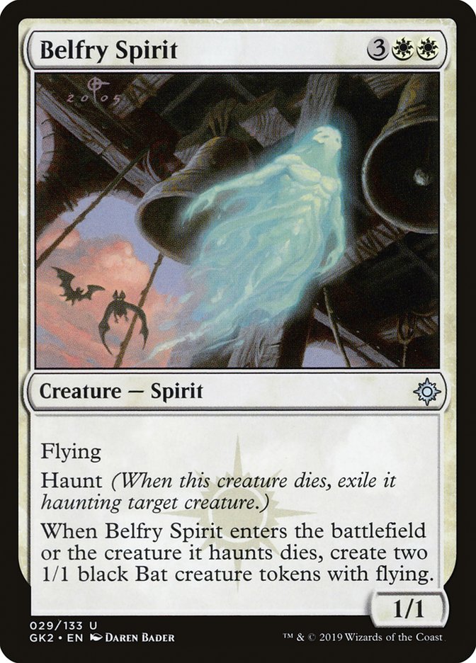 Belfry Spirit [Ravnica Allegiance Guild Kit] MTG Single Magic: The Gathering    | Red Claw Gaming
