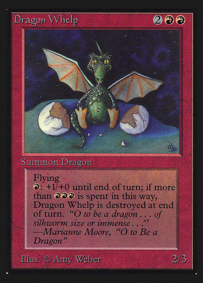 Dragon Whelp [International Collectors' Edition] MTG Single Magic: The Gathering    | Red Claw Gaming