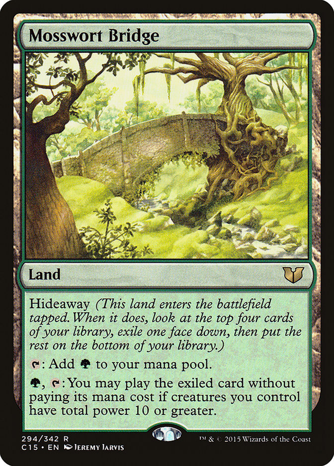Mosswort Bridge [Commander 2015] MTG Single Magic: The Gathering    | Red Claw Gaming