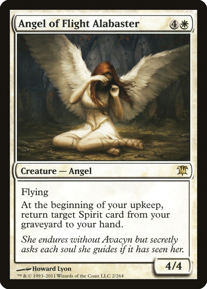 Angel of Flight Alabaster [Innistrad] MTG Single Magic: The Gathering    | Red Claw Gaming
