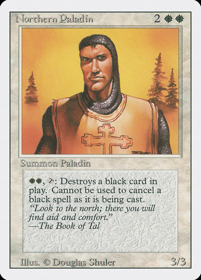 Northern Paladin [Revised Edition] MTG Single Magic: The Gathering    | Red Claw Gaming